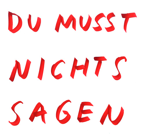 WOLFGANG VOIGT - DU MUSST NICHTS SAGEN / REMIXE LIM
