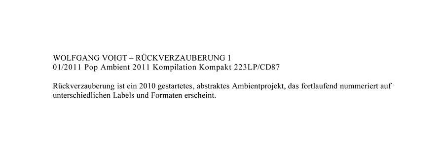 Rückverzauberung 1 Infotext