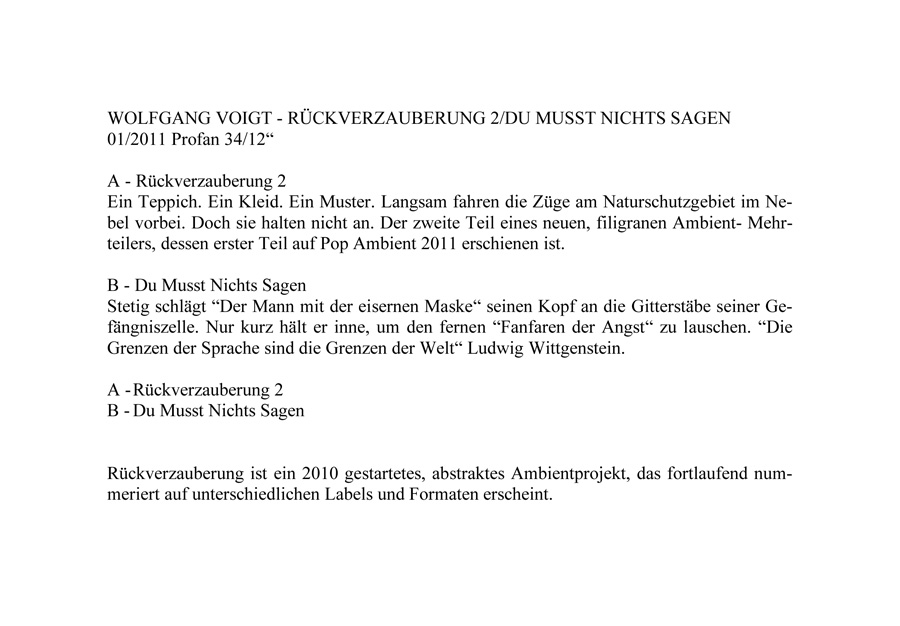 Rückverzauberung 2 Infotext