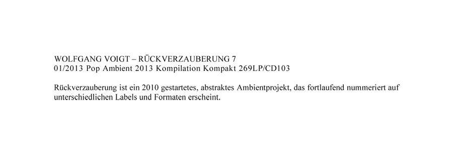 Rückverzauberung 7 Infotext