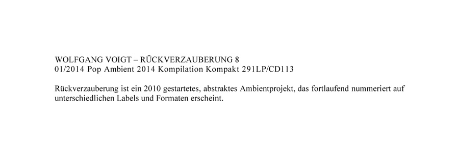 Rückverzauberung 8 Infotext